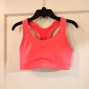 Avia Women’s Pink Sports Bra Workout Clothes Velcro Adjustable Extra Small 0-2